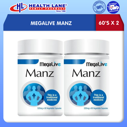 MEGALIVE MANZ (60'S X 2)